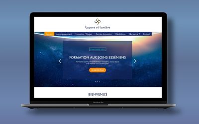 New Identity and Website for “Sagesse et Lumière”